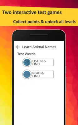 Learn Animals in Turkish android App screenshot 3